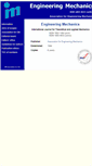 Mobile Screenshot of engineeringmechanics.cz